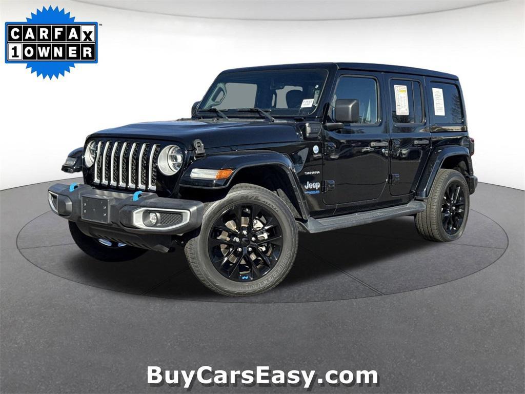 used 2022 Jeep Wrangler Unlimited 4xe car, priced at $27,721