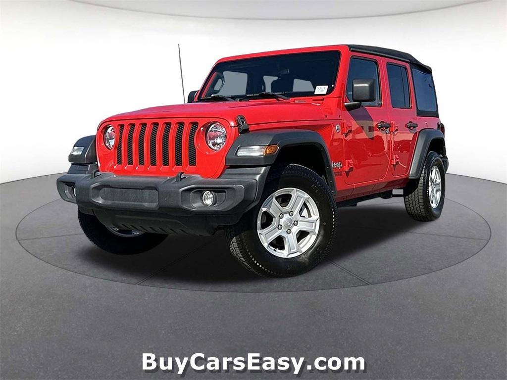 used 2020 Jeep Wrangler Unlimited car, priced at $19,490