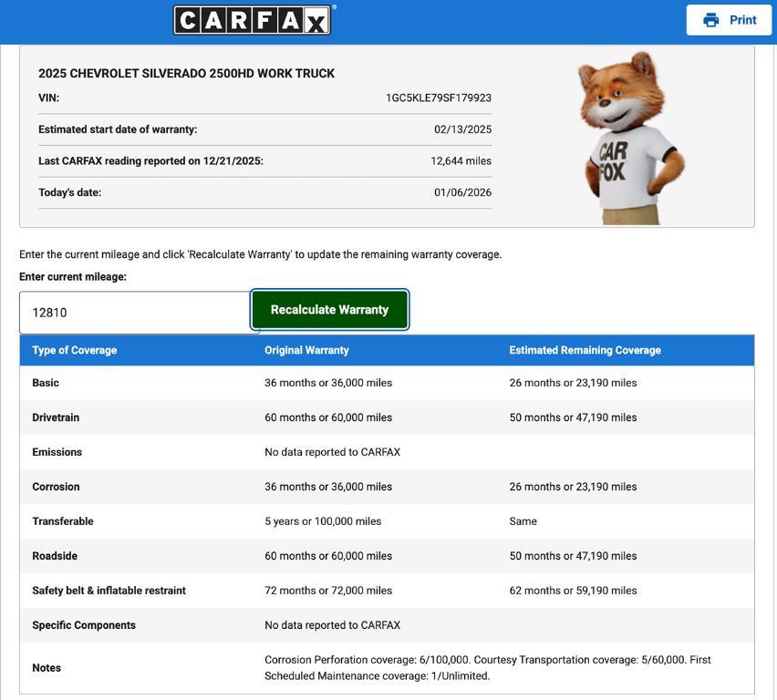 used 2025 Chevrolet Silverado 2500 car, priced at $40,995