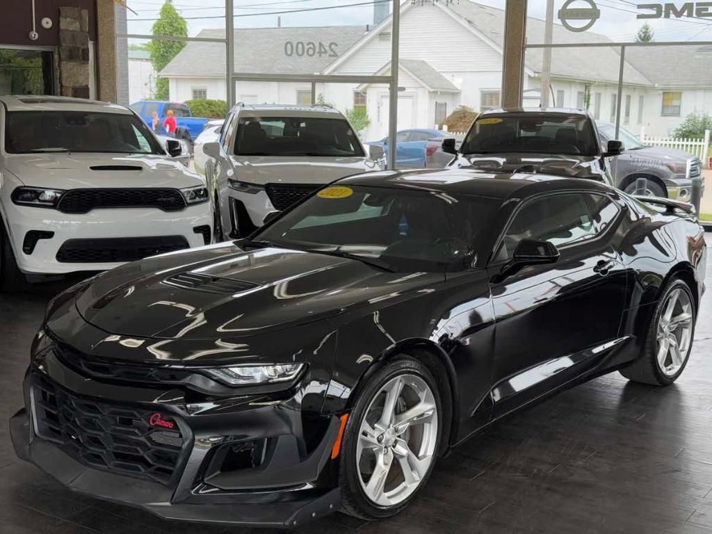 used 2021 Chevrolet Camaro car, priced at $33,495