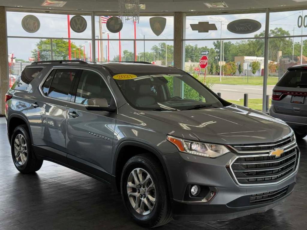 used 2021 Chevrolet Traverse car, priced at $19,995