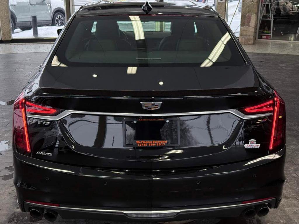 used 2019 Cadillac CT6-V car, priced at $59,500