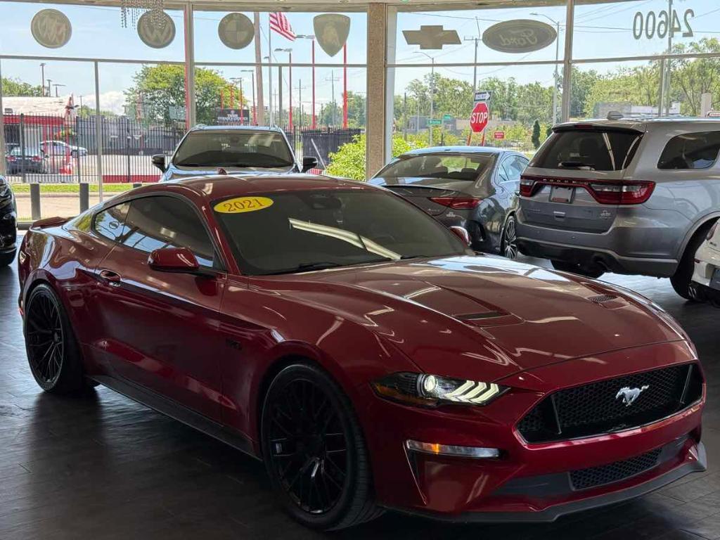 used 2021 Ford Mustang car, priced at $29,995