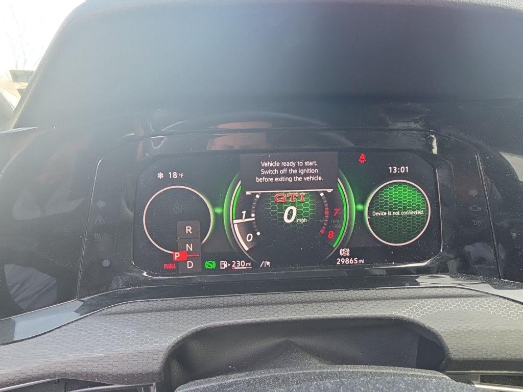 used 2022 Volkswagen Golf GTI car, priced at $28,221