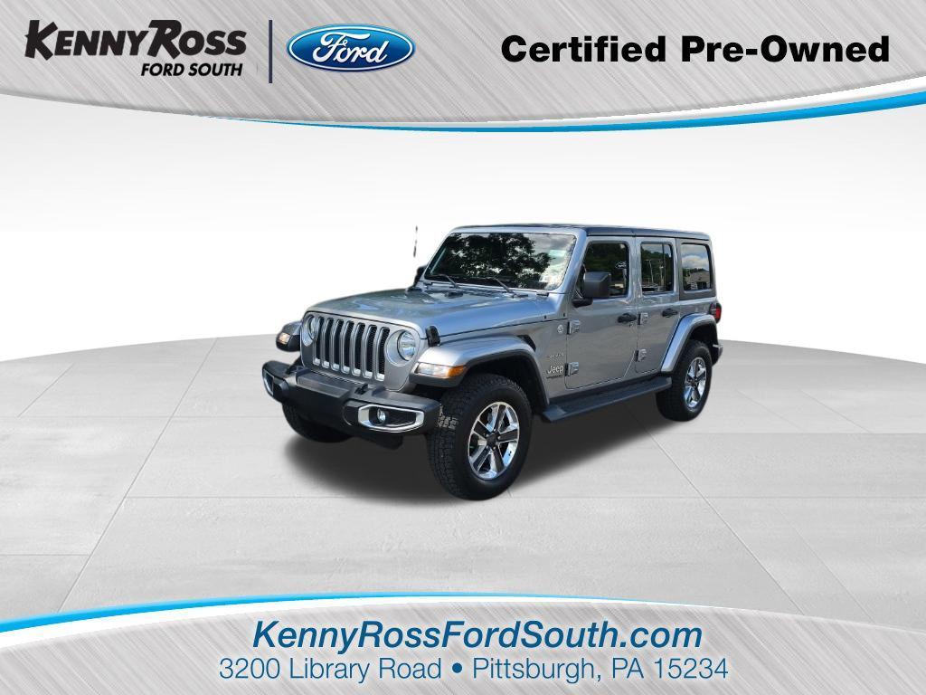 used 2018 Jeep Wrangler Unlimited car, priced at $24,868