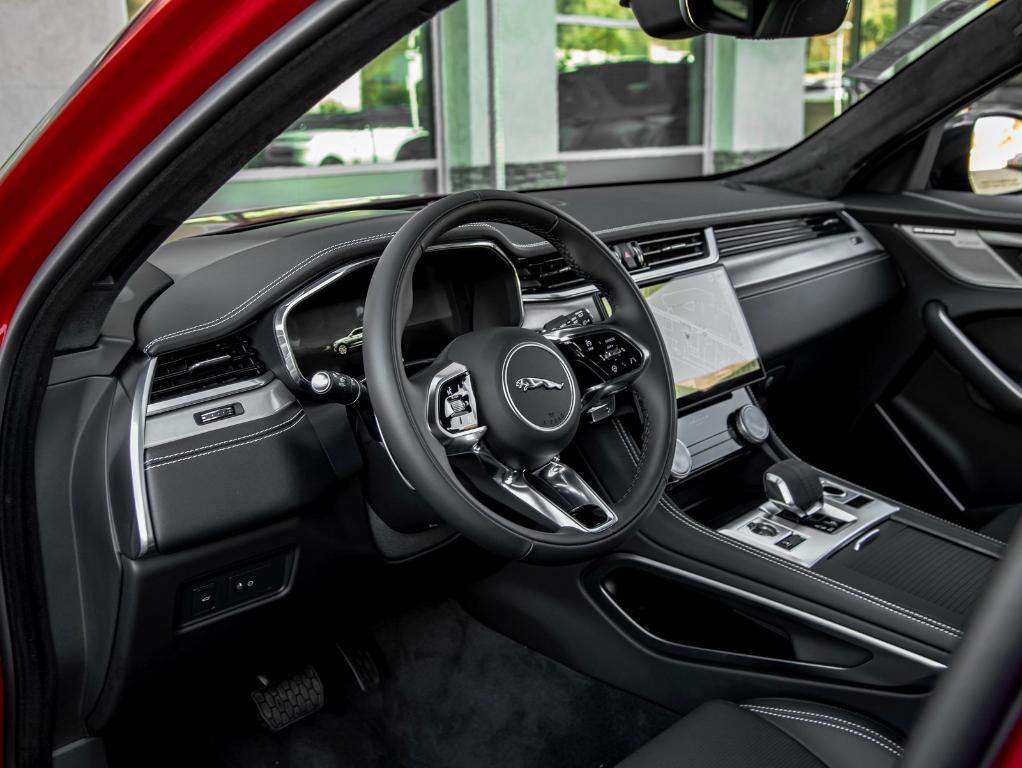 new 2025 Jaguar F-PACE car, priced at $76,458