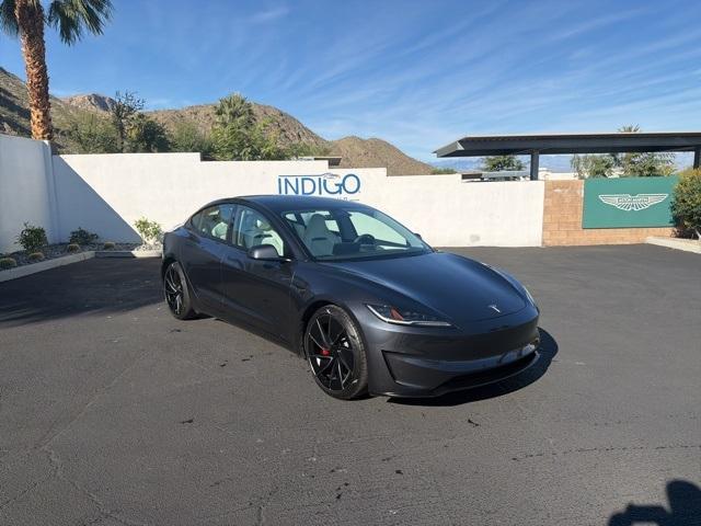 used 2024 Tesla Model 3 car, priced at $42,422