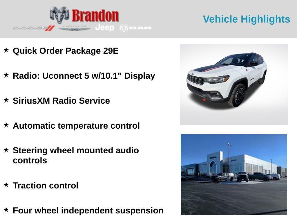 used 2024 Jeep Compass car, priced at $24,987