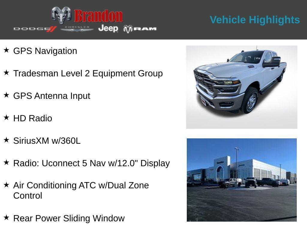 new 2026 Ram 2500 car, priced at $51,704