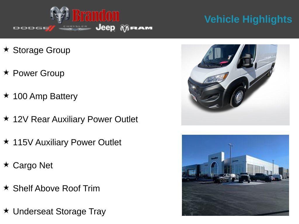 new 2026 Ram ProMaster 2500 car, priced at $44,795