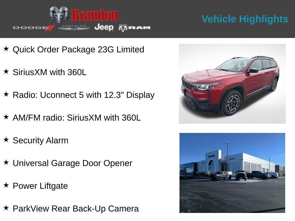 new 2026 Jeep Cherokee car, priced at $40,957