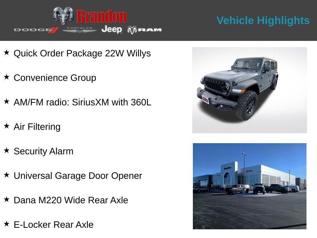 new 2026 Jeep Wrangler car, priced at $47,519
