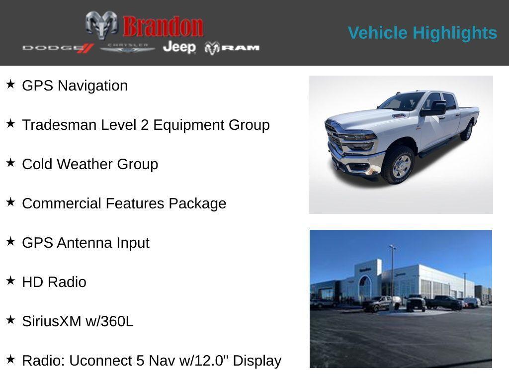 new 2026 Ram 2500 car, priced at $63,903