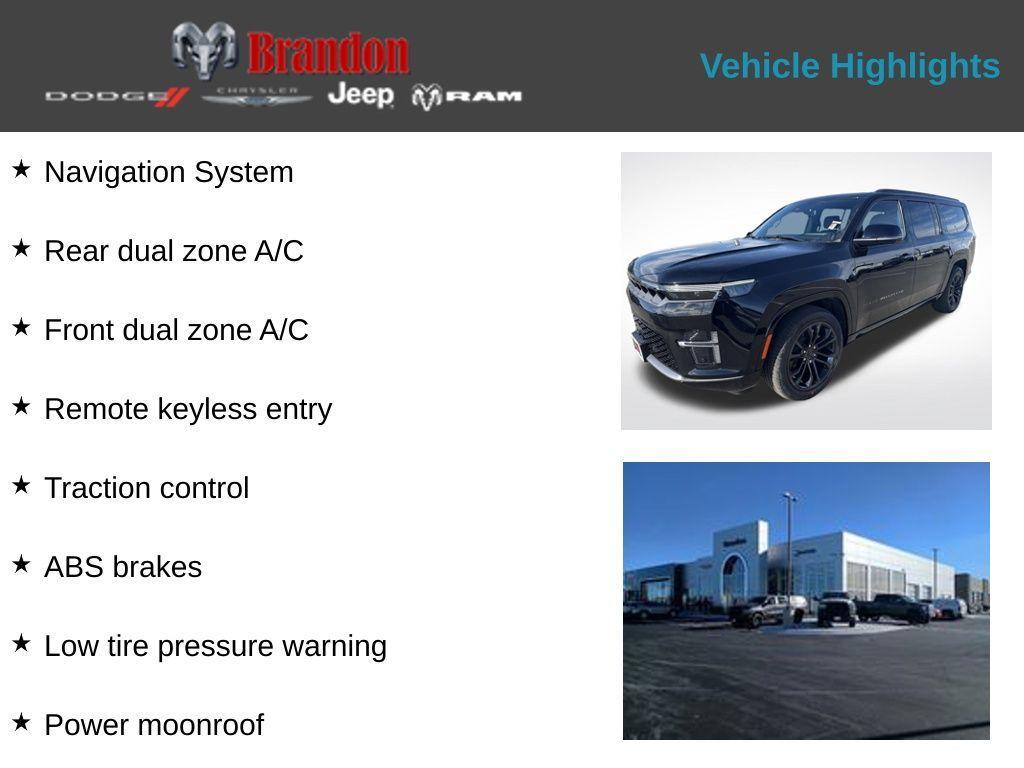 new 2026 Jeep Grand Wagoneer L car, priced at $96,323