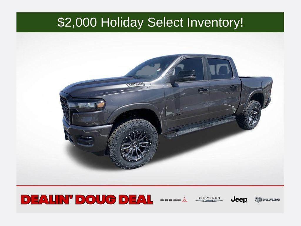 new 2025 Ram 1500 car, priced at $58,735