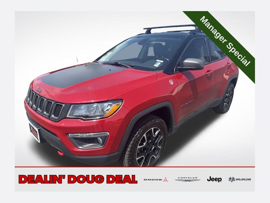 used 2020 Jeep Compass car, priced at $15,243