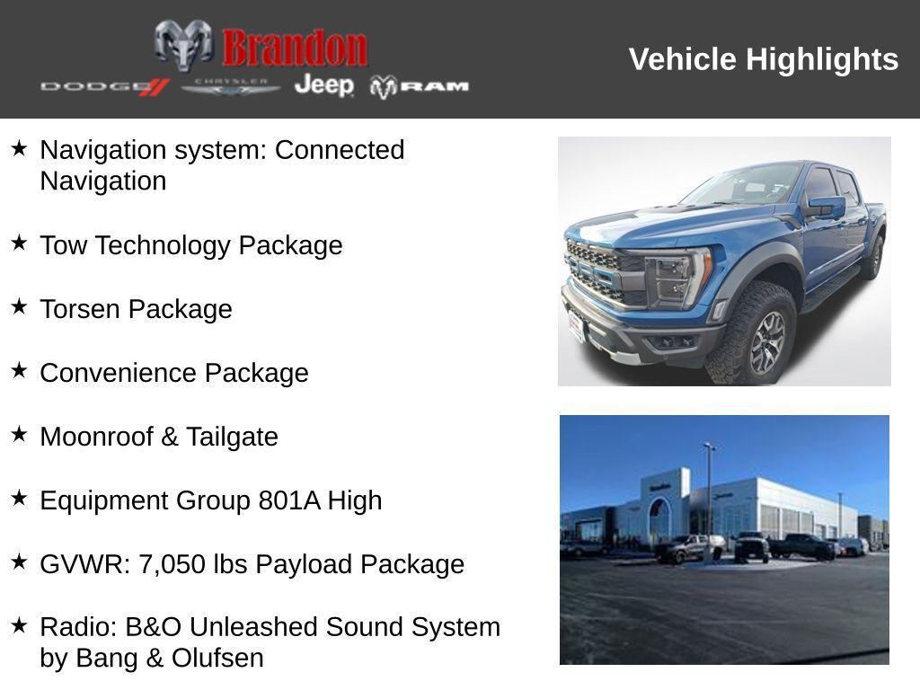 used 2022 Ford F-150 car, priced at $67,997