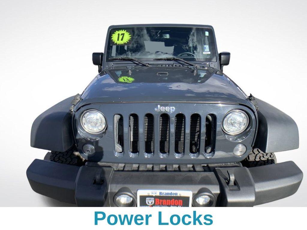 used 2017 Jeep Wrangler car, priced at $20,246