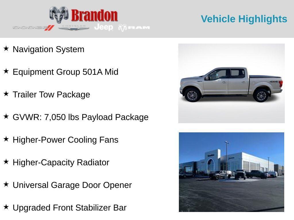 used 2018 Ford F-150 car, priced at $29,988