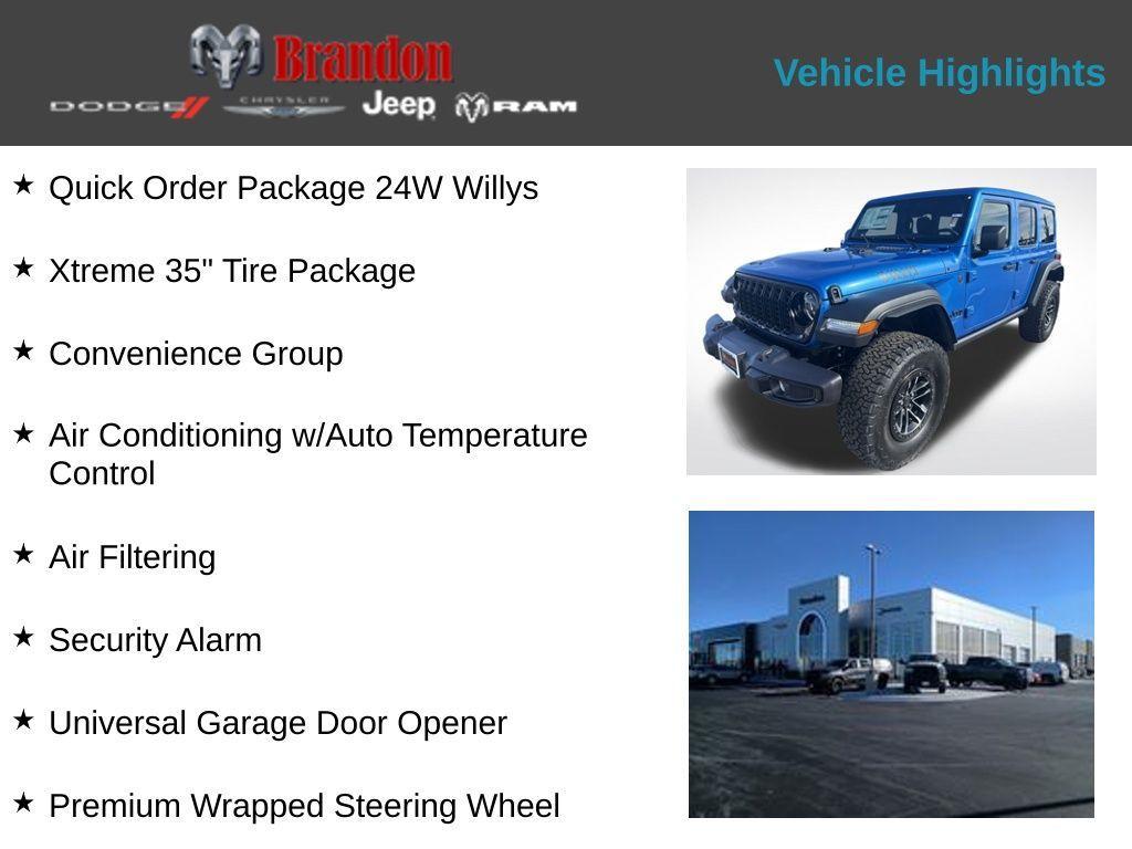 new 2025 Jeep Wrangler car, priced at $49,933