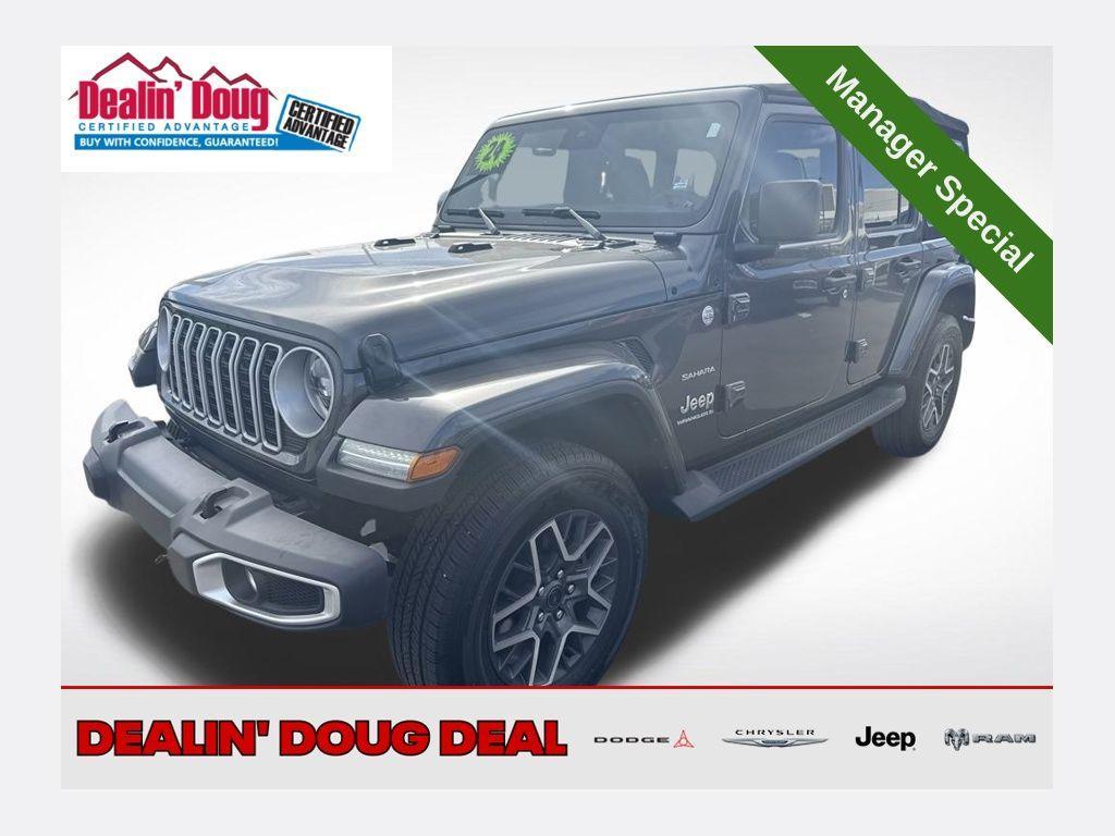 used 2024 Jeep Wrangler car, priced at $42,488