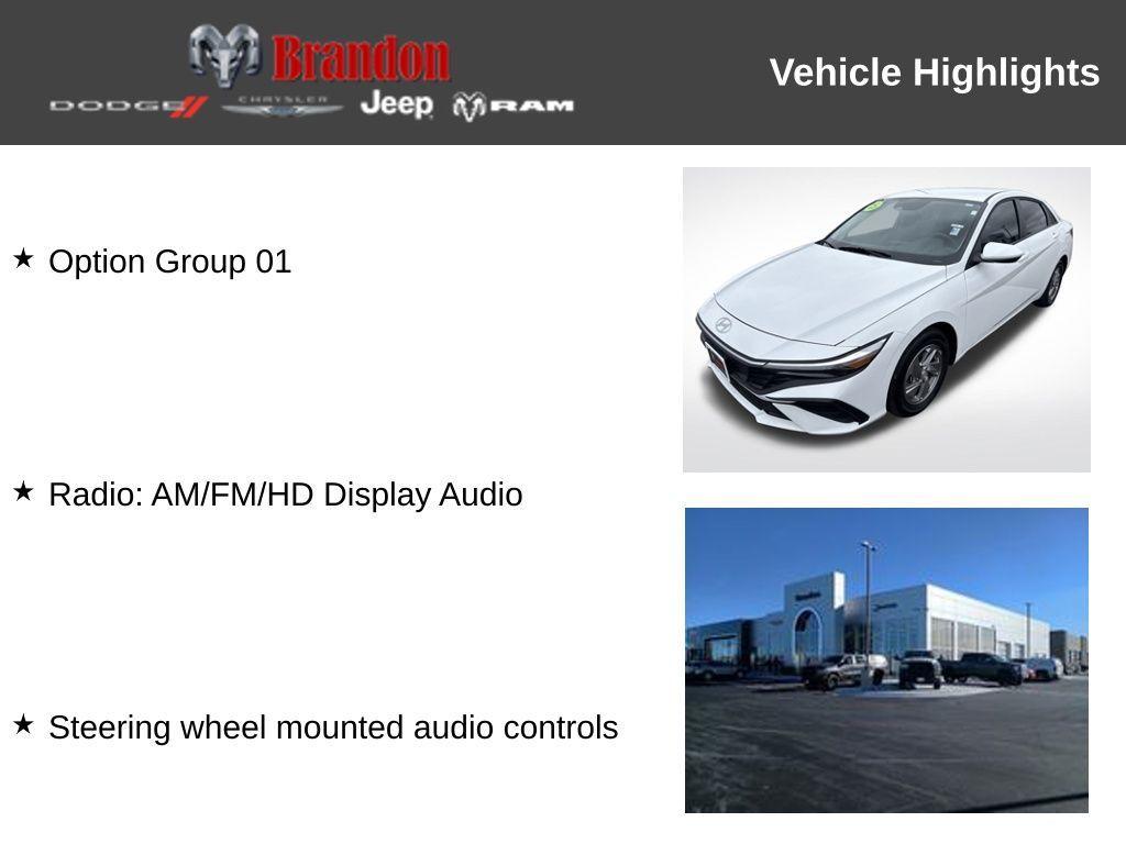 used 2025 Hyundai Elantra car, priced at $21,498