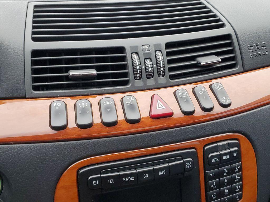 used 2002 Mercedes-Benz S-Class car, priced at $4,999