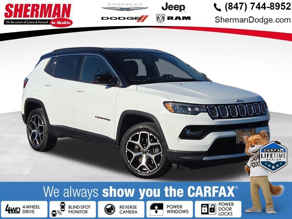 used 2025 Jeep Compass car, priced at $24,999