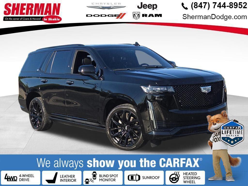 used 2023 Cadillac Escalade car, priced at $82,900
