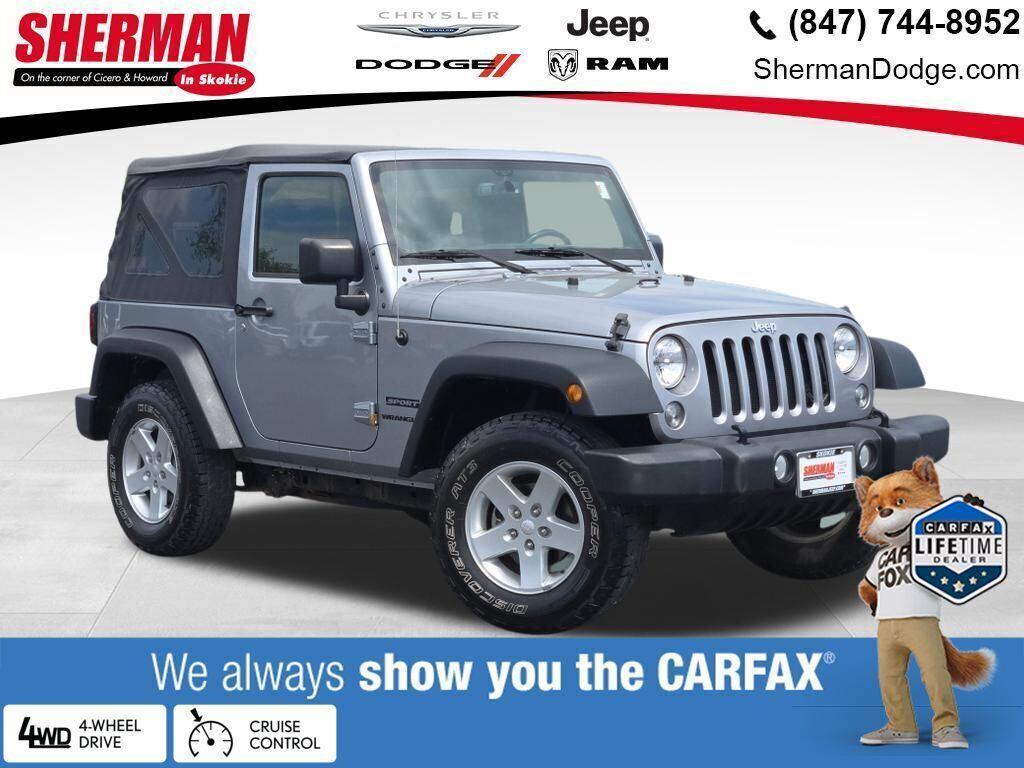 used 2015 Jeep Wrangler car, priced at $18,721