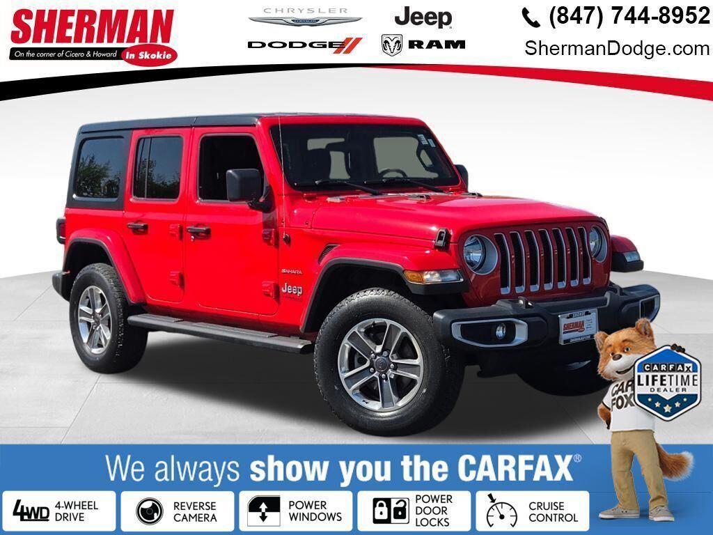 used 2021 Jeep Wrangler Unlimited car, priced at $33,381