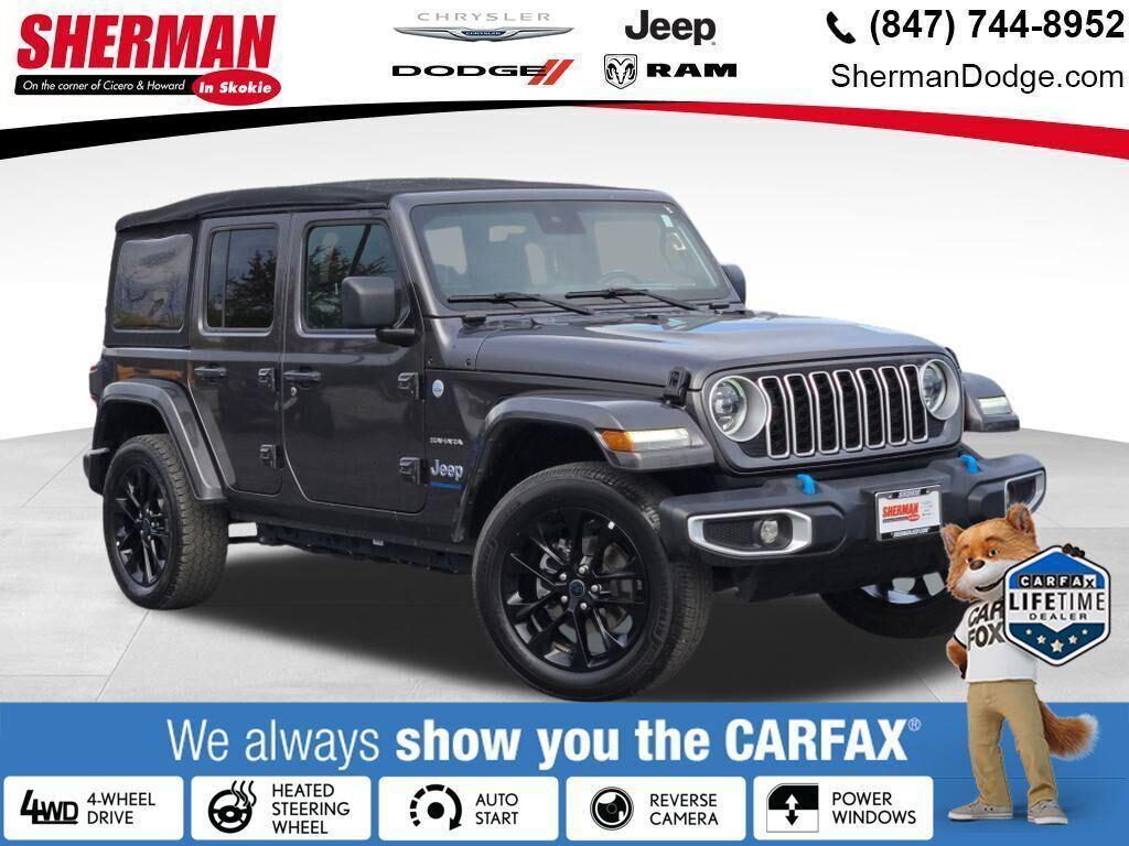 used 2024 Jeep Wrangler 4xe car, priced at $28,880