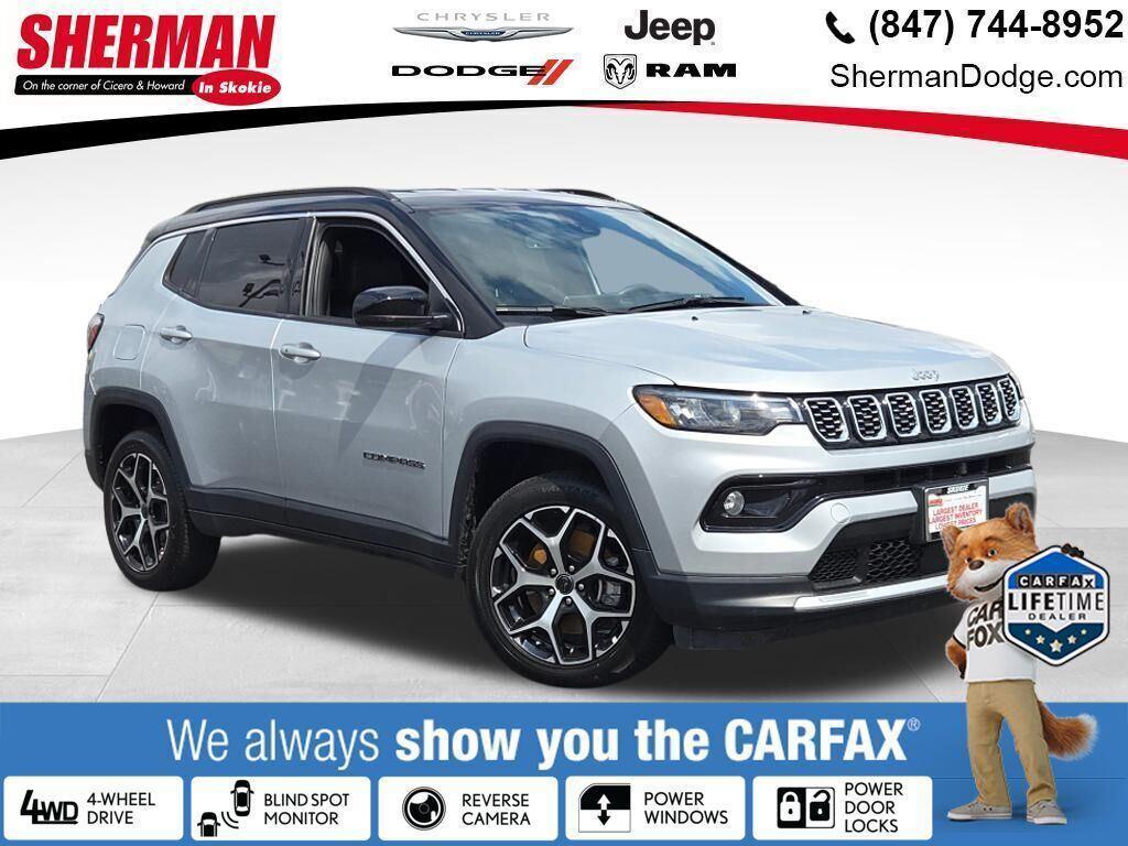 used 2025 Jeep Compass car, priced at $26,726