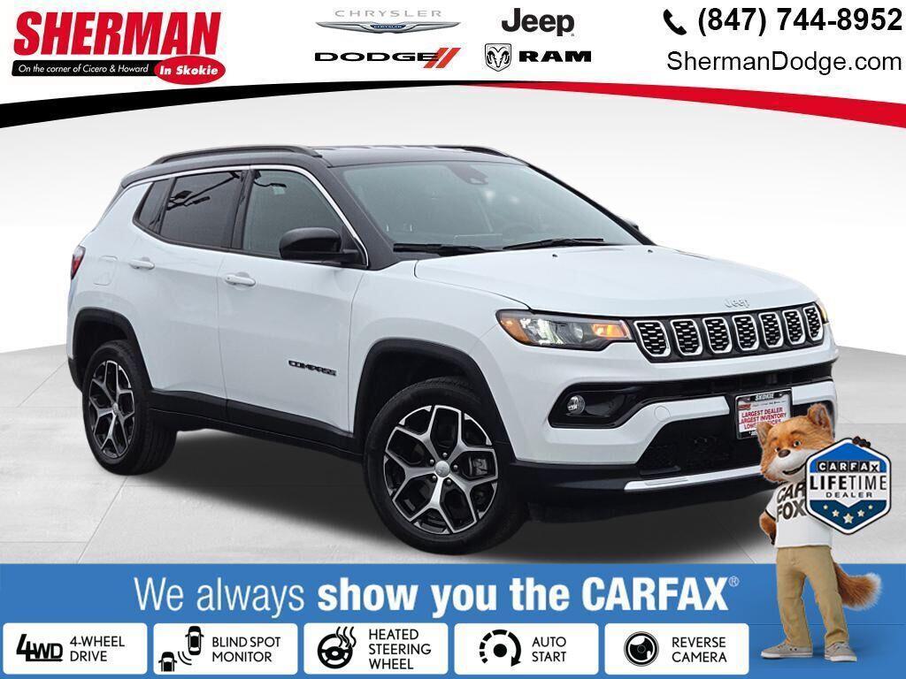 used 2024 Jeep Compass car, priced at $28,500
