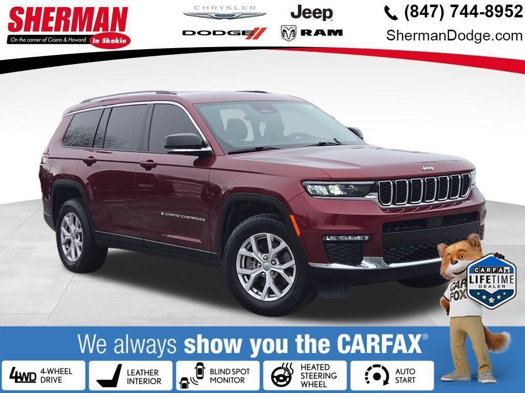 used 2021 Jeep Grand Cherokee L car, priced at $29,000