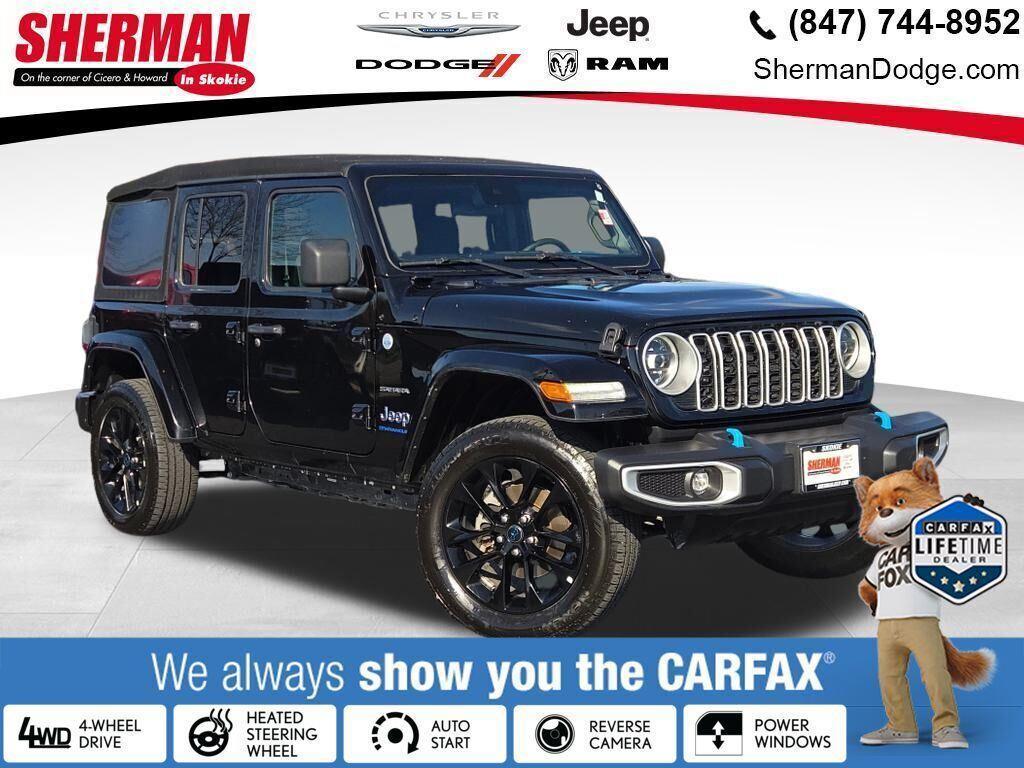 used 2024 Jeep Wrangler 4xe car, priced at $28,880