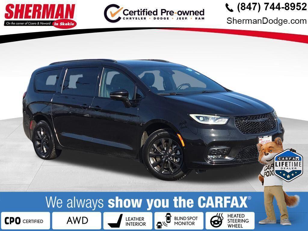used 2021 Chrysler Pacifica car, priced at $27,681