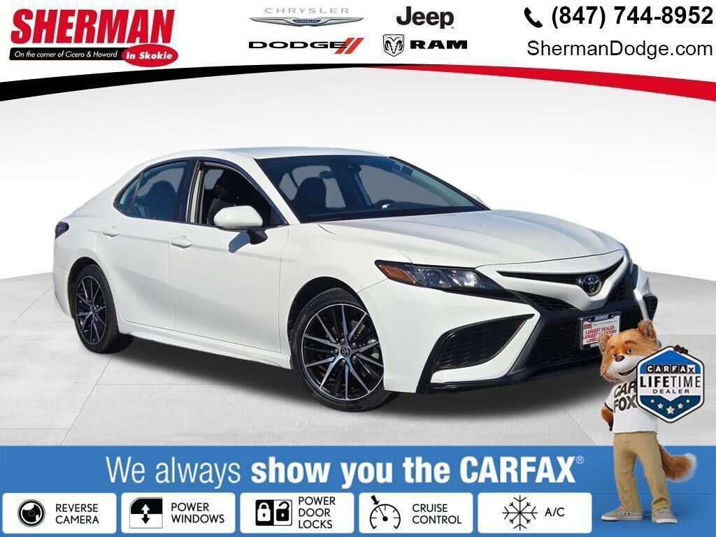 used 2021 Toyota Camry car, priced at $18,000