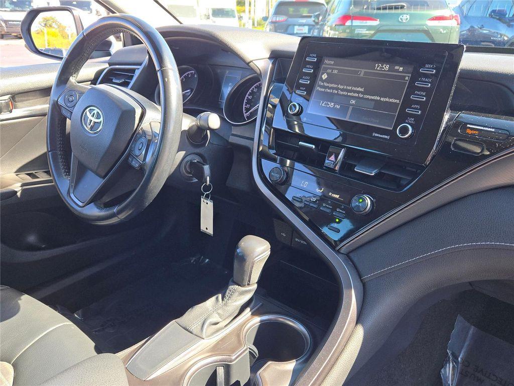used 2021 Toyota Camry car, priced at $18,000