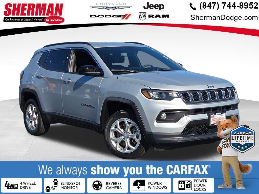used 2024 Jeep Compass car, priced at $19,730