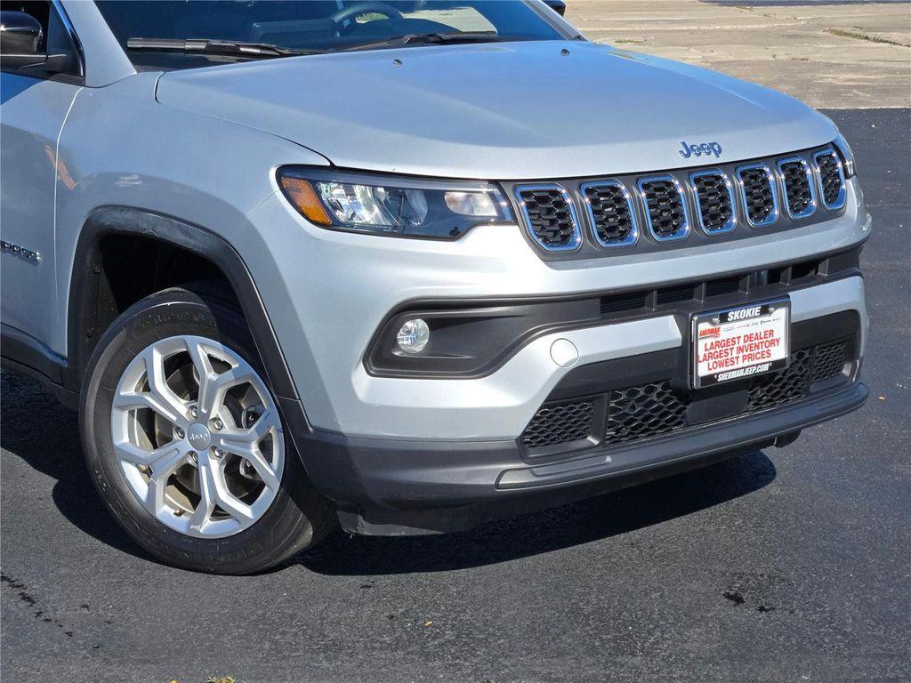 used 2024 Jeep Compass car, priced at $19,730