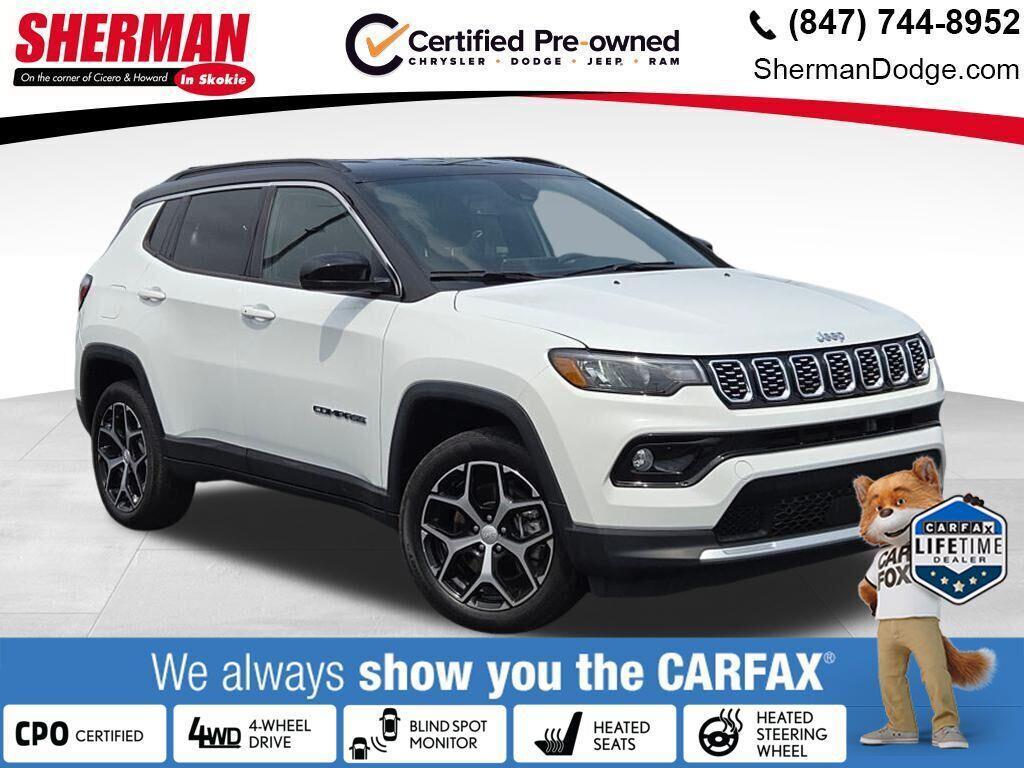 used 2024 Jeep Compass car, priced at $28,479