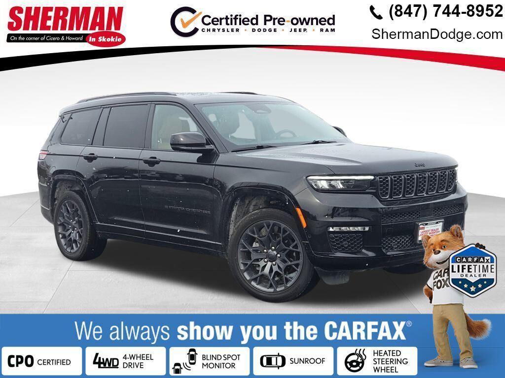 used 2025 Jeep Grand Cherokee L car, priced at $56,090