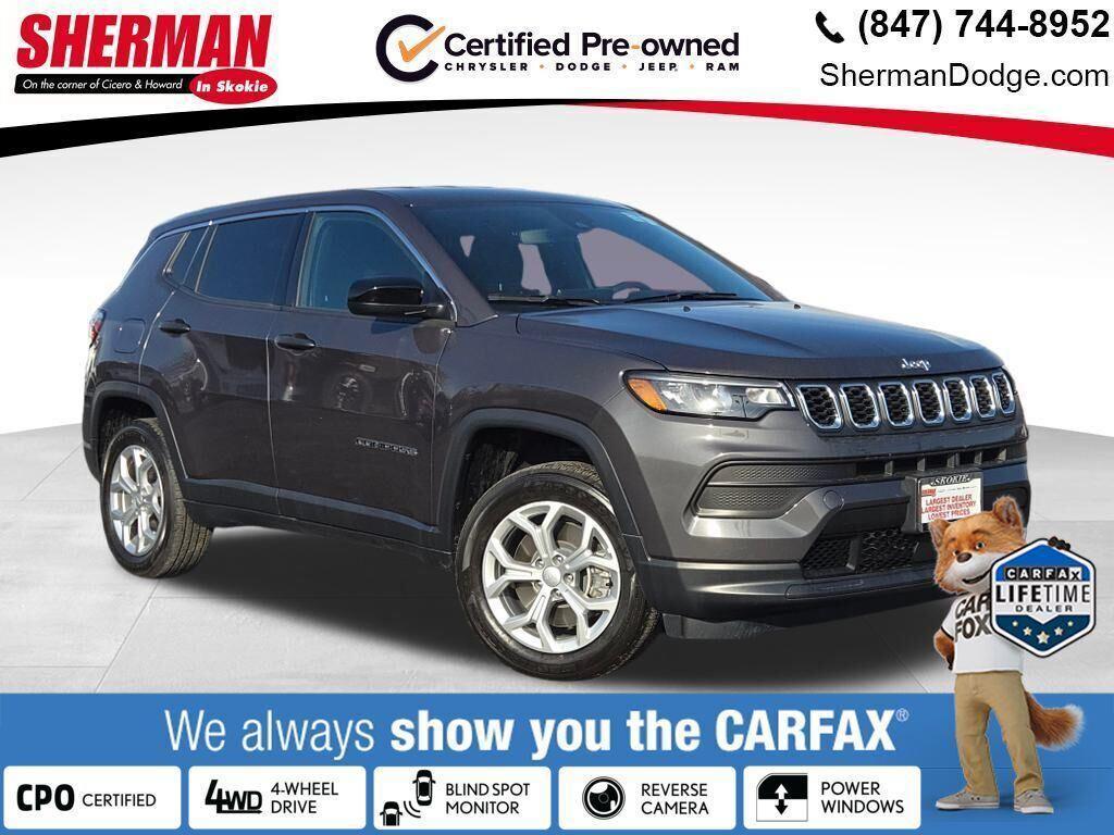 used 2024 Jeep Compass car, priced at $24,150