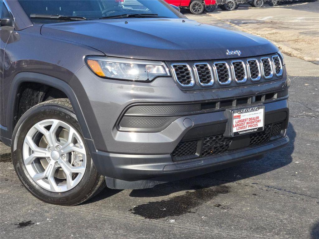 used 2024 Jeep Compass car, priced at $23,148