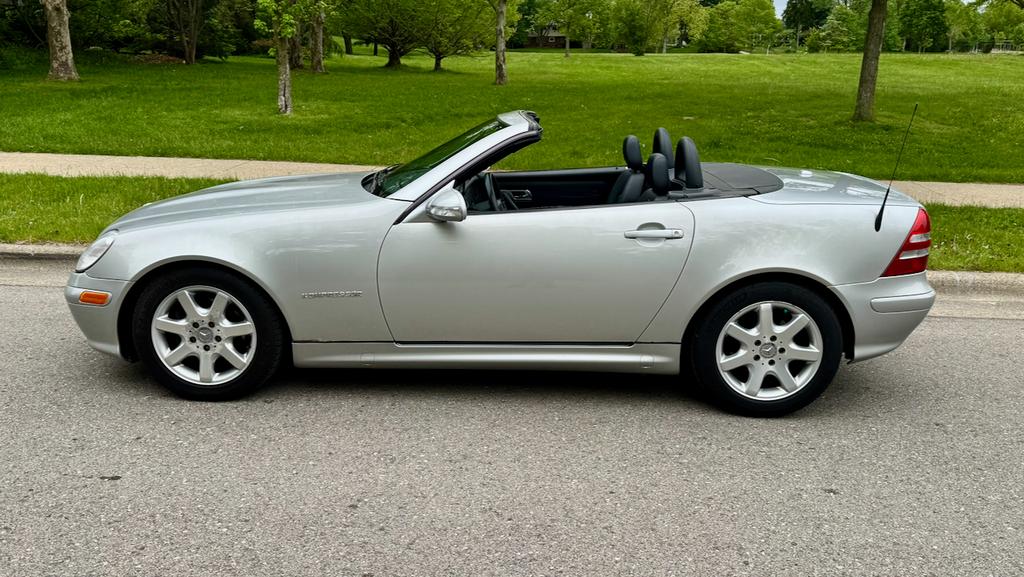 used 2003 Mercedes-Benz SLK-Class car, priced at $9,900