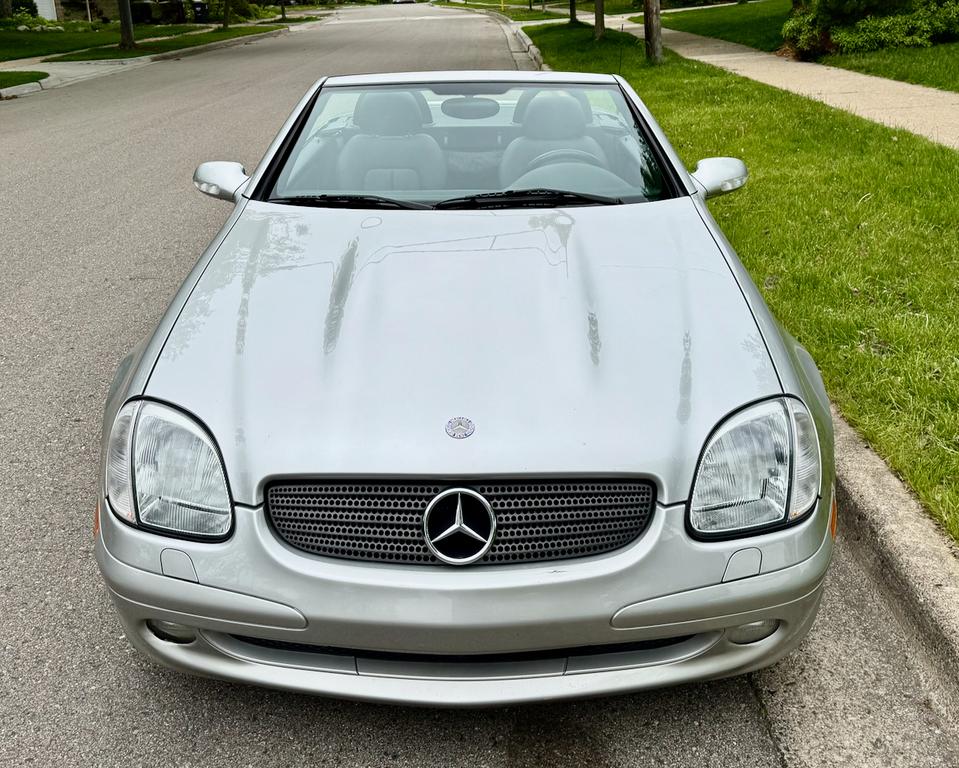 used 2003 Mercedes-Benz SLK-Class car, priced at $9,900