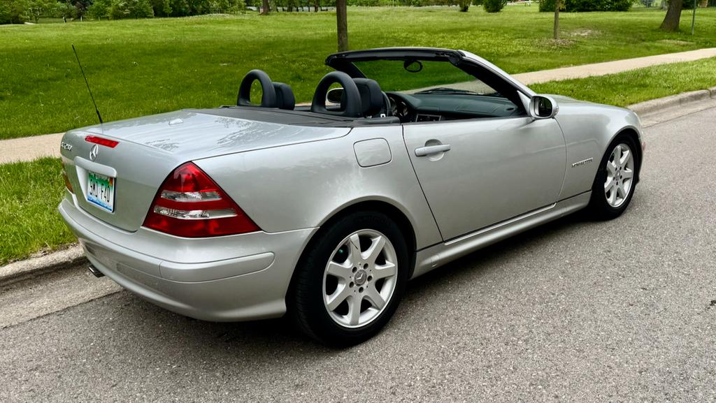 used 2003 Mercedes-Benz SLK-Class car, priced at $9,900
