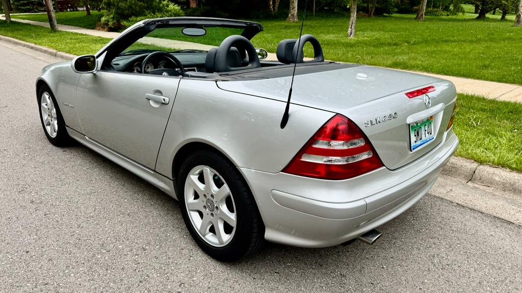 used 2003 Mercedes-Benz SLK-Class car, priced at $9,900