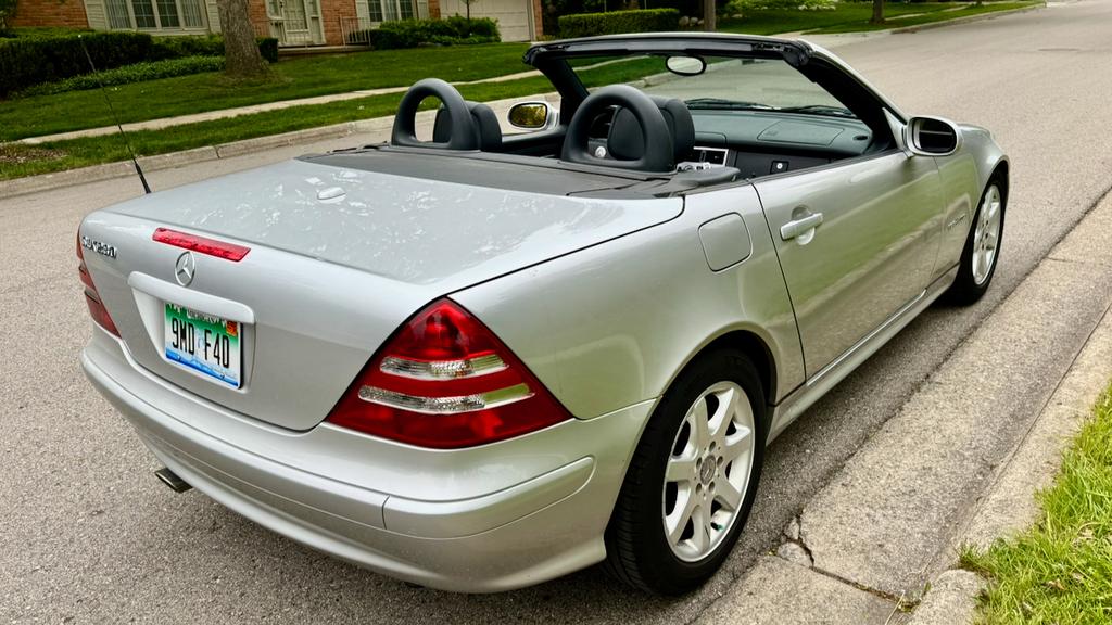 used 2003 Mercedes-Benz SLK-Class car, priced at $9,900